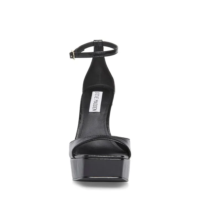 Steve Madden Scorch Black Womens Platforms
