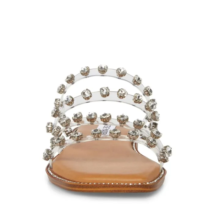Steve Madden Skyler Clear Womens Sandals