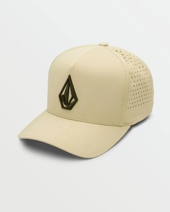 Stone Vent Delta Adjustable Hat 8211 Khaki Mens Volcom Hats and Beanies
