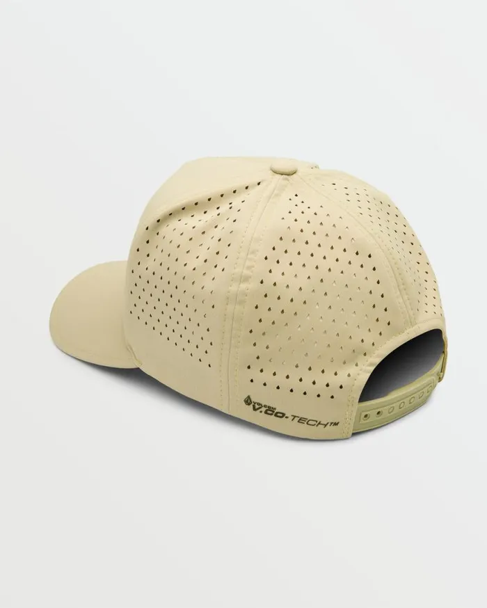 Stone Vent Delta Adjustable Hat 8211 Khaki Mens Volcom Hats and Beanies