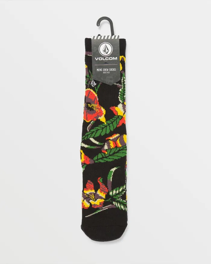 Stoney Shred Socks 8211 Black Mens Volcom Socks