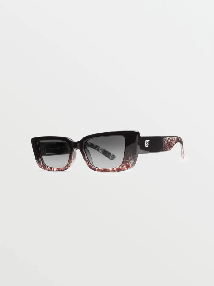 Strange Land Sunglasses 8211 Tie DyeGray Gradient MensWomens Volcom Sunglasses