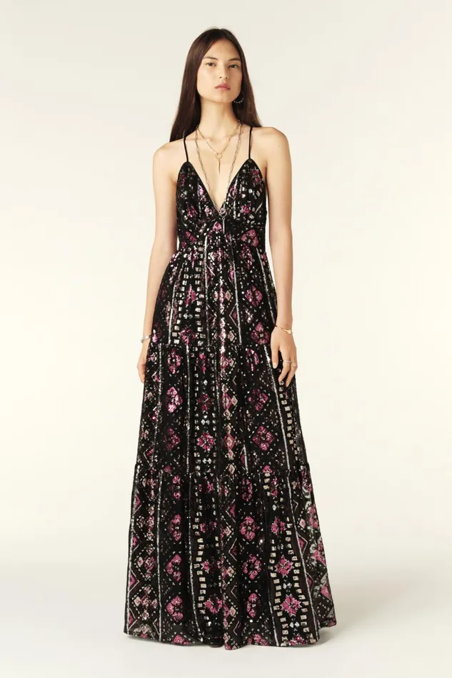 Strappy Dress Penelope Black Women Baandsh Dresses