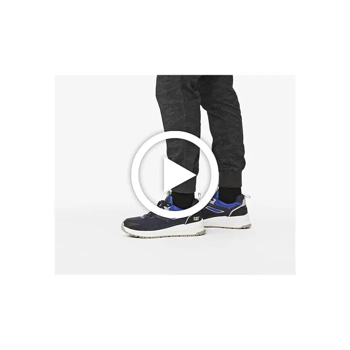 Streamline Runner Carbon Composite Toe Work Shoe Total Eclipse Men Cat Footwear Shoes