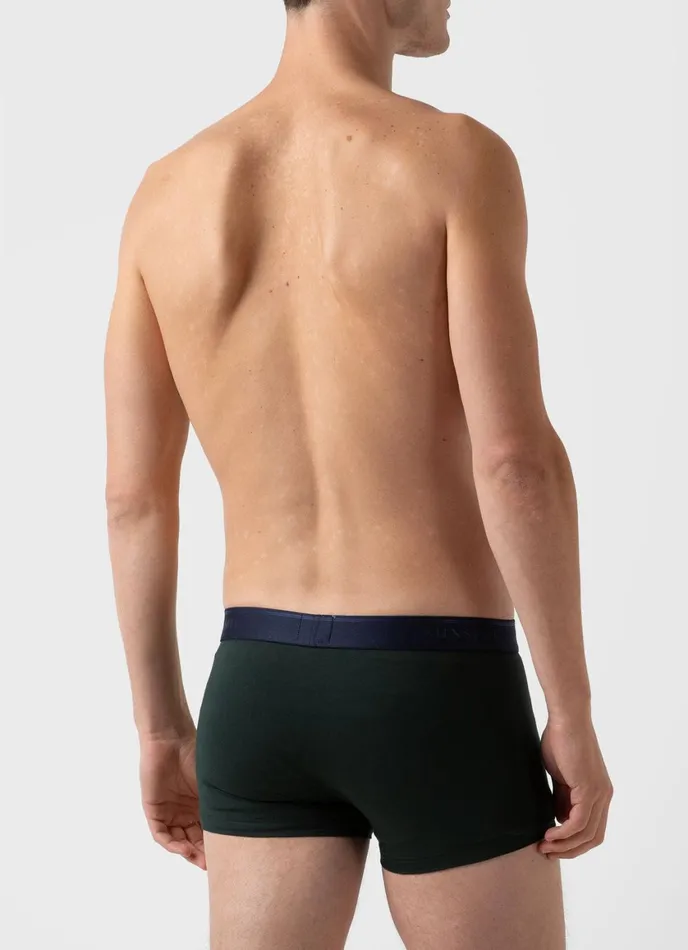 Stretch Cotton Trunks Seaweed Men SUNSPEL Trunks and Shorts