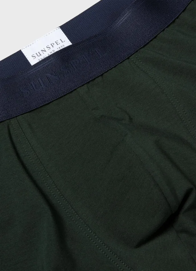 Stretch Cotton Trunks Seaweed Men SUNSPEL Trunks and Shorts