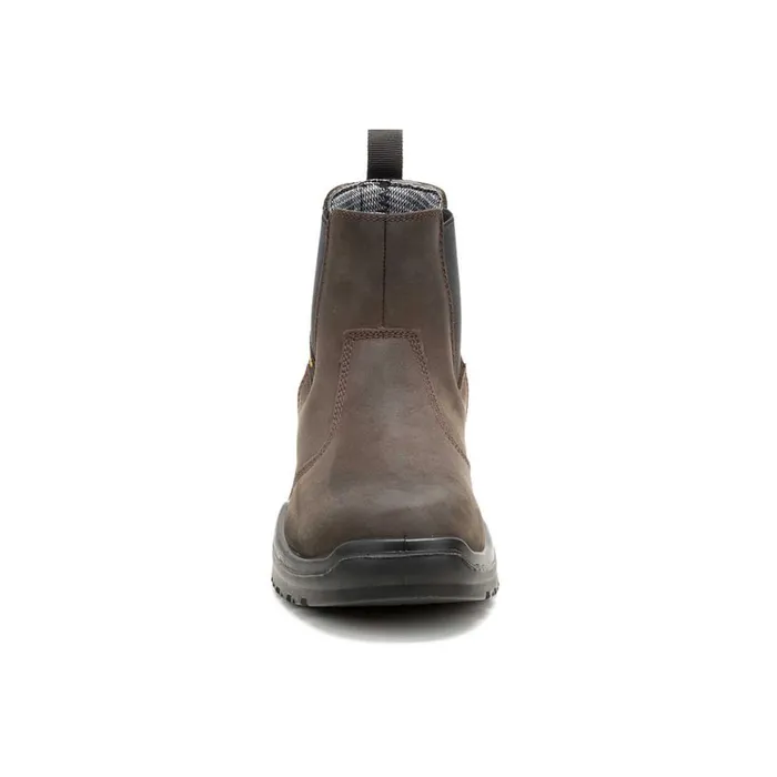 Striver Chelsea Waterproof Steel Toe Work Boot Brown Men Cat Footwear Boots