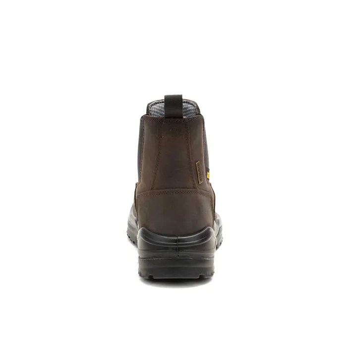 Striver Chelsea Waterproof Steel Toe Work Boot Brown Men Cat Footwear Boots