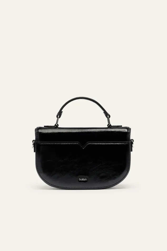 Suede Bag Sign Black Women Baandsh Bags