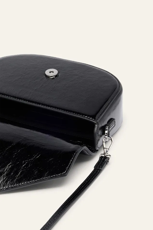 Suede Bag Sign Black Women Baandsh Bags