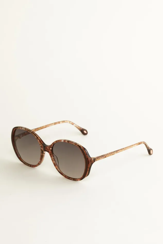 Sunglasses Leonor Brown Women Baandsh Eyewear
