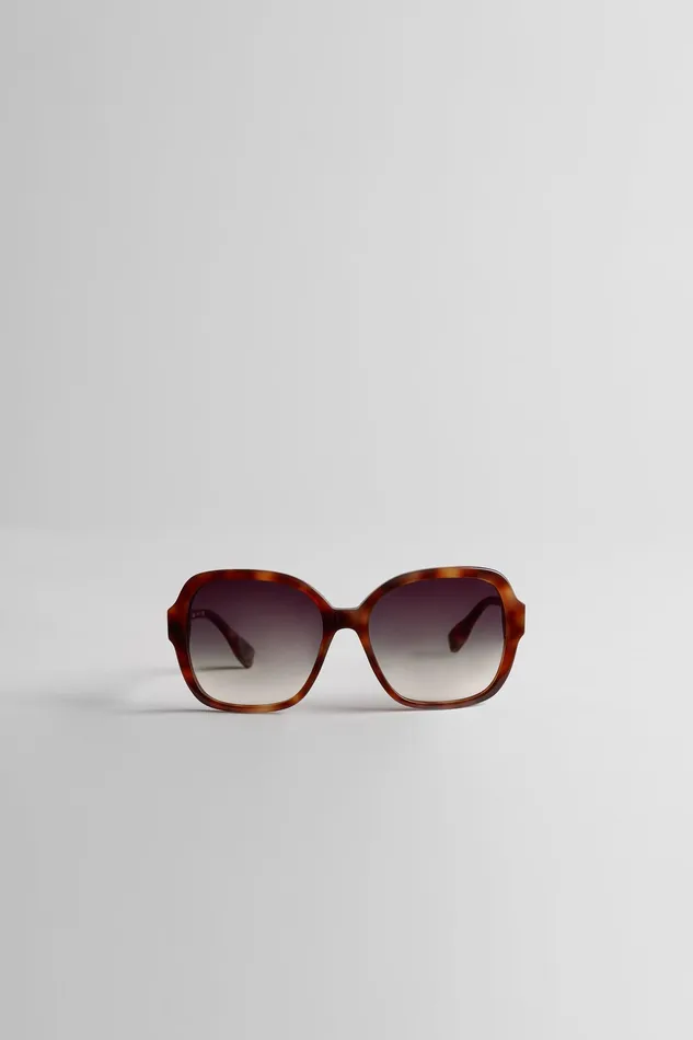 Sunglasses Women Elie Tahari Oversized Tortoise Sunglasses Honey Tortoise