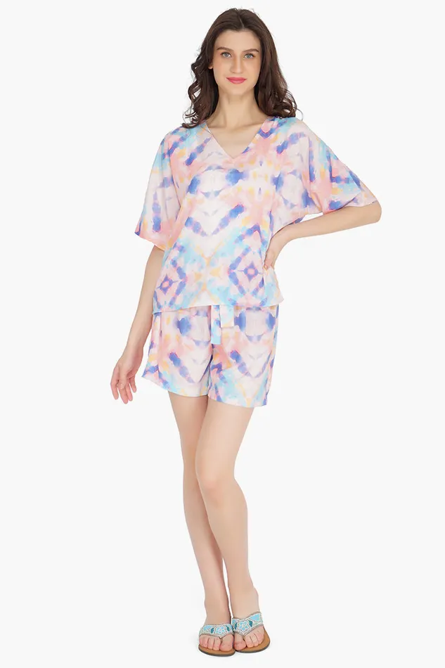 Sunkist Tie Dye Top Tops America and Beyond Women