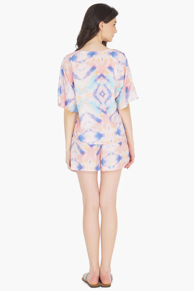 Sunkist Tie Dye Top Tops America and Beyond Women