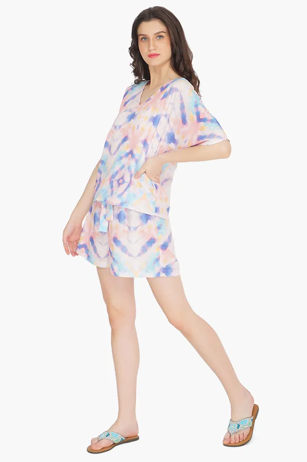 Sunkist Tie Dye Top Tops America and Beyond Women