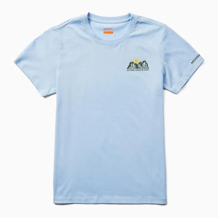Sunnyscape Tee Soft Chambray Women Merrell Tops