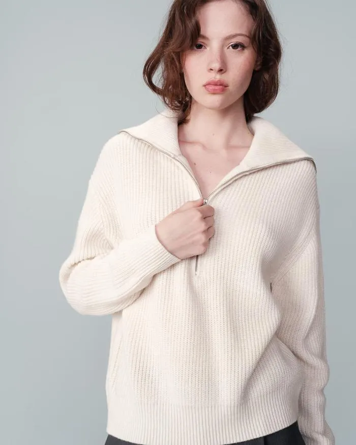 SWEATER ECRU NAIKI Shop Grace and Mila Plain Jumpers