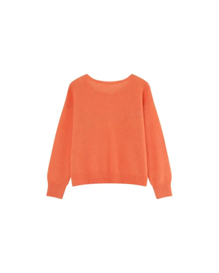 SWEATER ORANGE MACHOU Shop Grace and Mila Message Jumpers