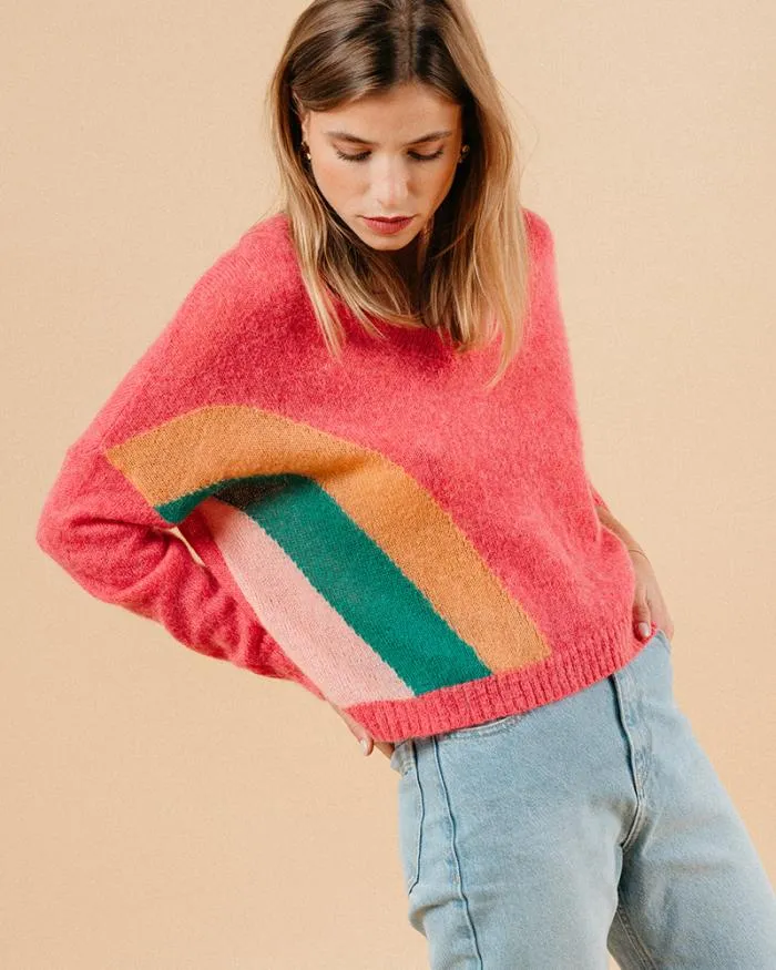 SWEATER PIVOINE MAGALIE Shop Grace and Mila Patterned Sweaters