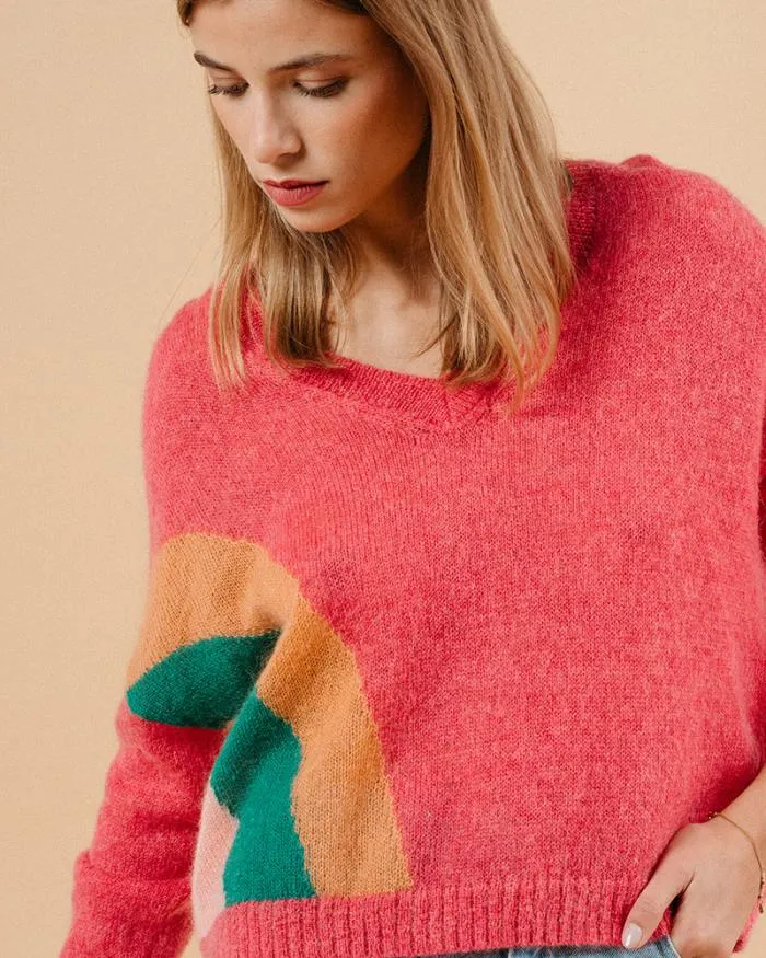 SWEATER PIVOINE MAGALIE Shop Grace and Mila Patterned Sweaters