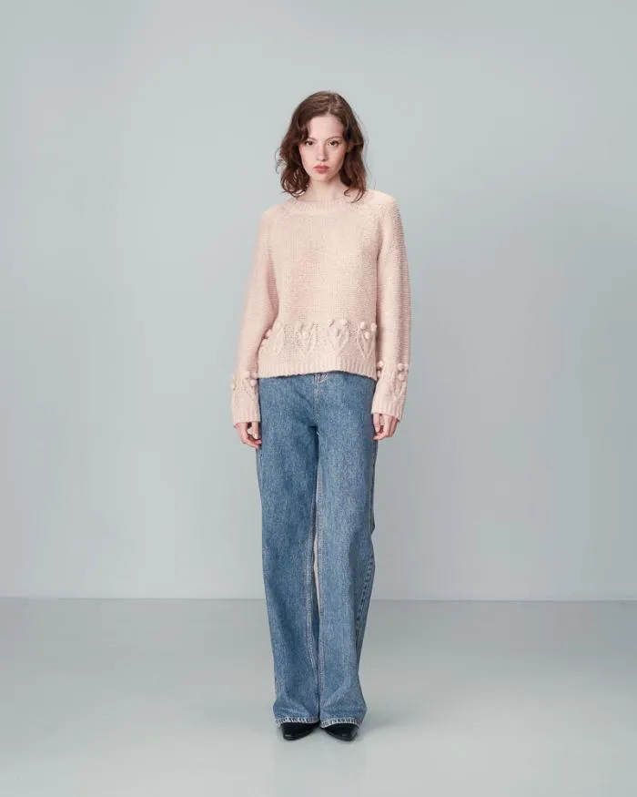 SWEATER POUDRE NAURINE Shop Grace and Mila Plain Jumpers