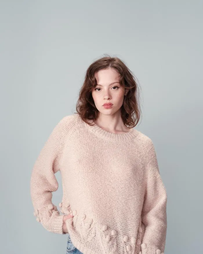 SWEATER POUDRE NAURINE Shop Grace and Mila Plain Jumpers