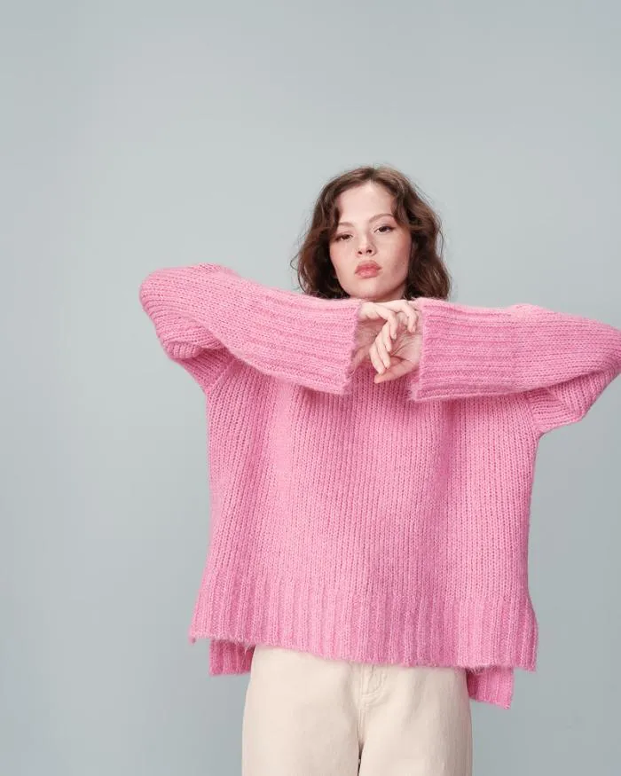 SWEATER ROSE NATALINO Shop Grace and Mila Plain Jumpers