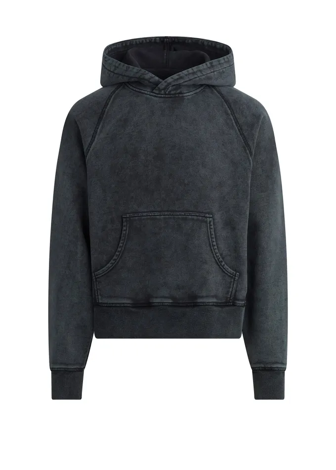 Sweaters Hoodies Joe8217s Jeans Men VINTAGE WASHED HOODIE Black