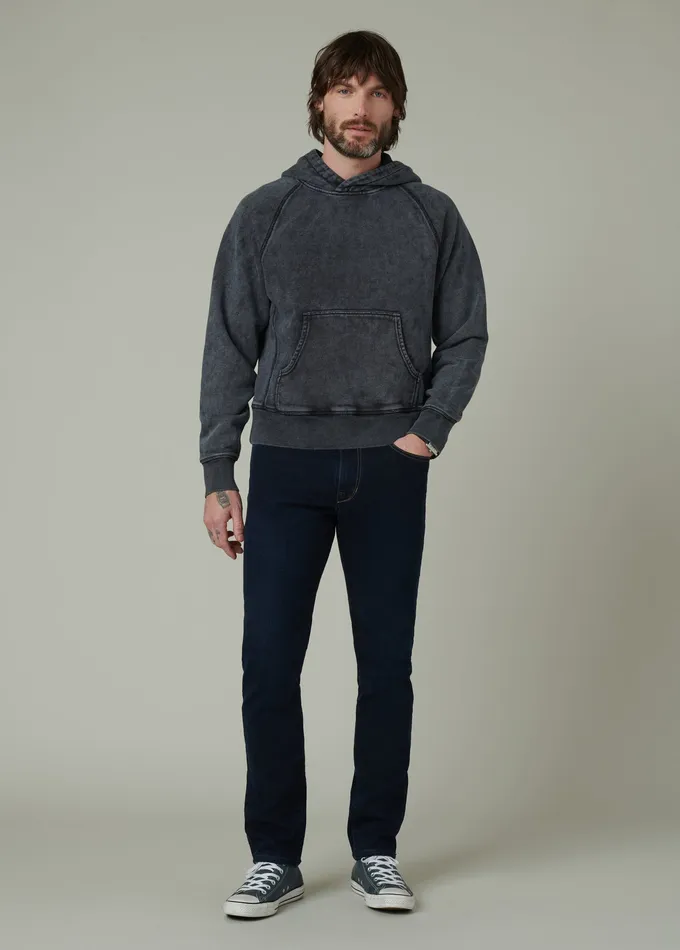 Sweaters Hoodies Joe8217s Jeans Men VINTAGE WASHED HOODIE Black