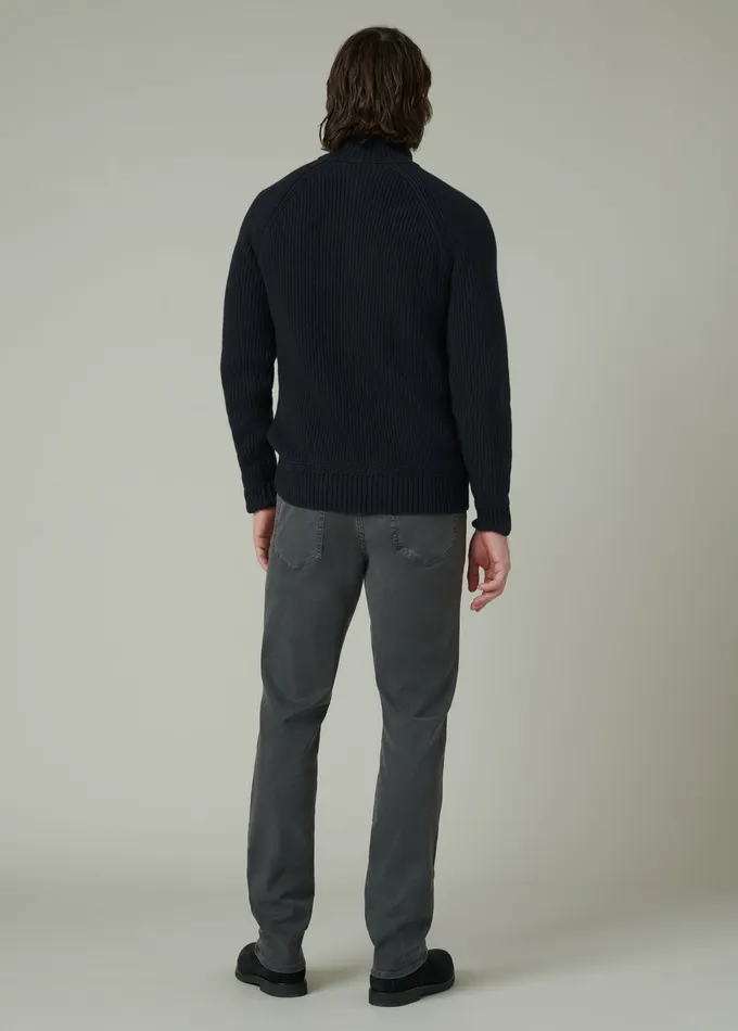 Sweaters Hoodies Men ARCHIE QUARTER ZIP SWEATER Black Joe8217s Jeans