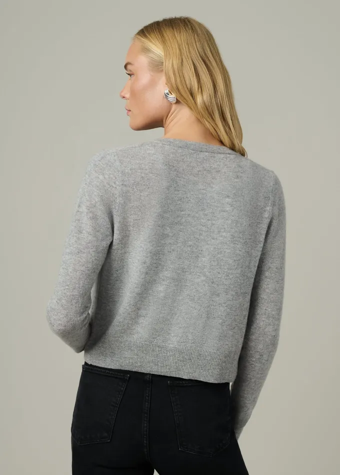 Sweaters Joe8217s Jeans Women THE DANI CASHMERE CARDIGAN Heather Grey