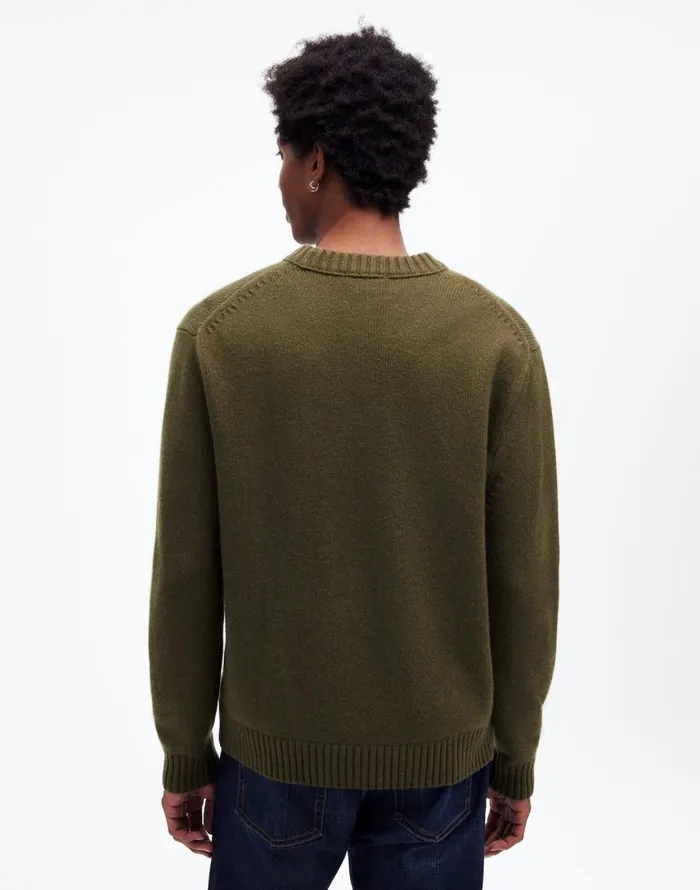 Sweaters Men Madewell Crewneck Sweater In SoftWool Foliage Green