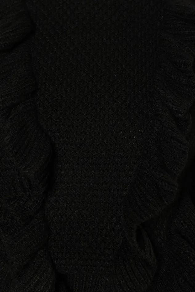 Sweaters Petal and Pup Women Charice Knit Long Sleeve Top Black