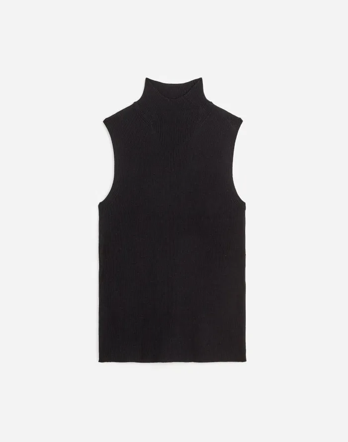 Sweaters Women Madewell Merino WoolSilk Sweater Tank True Black