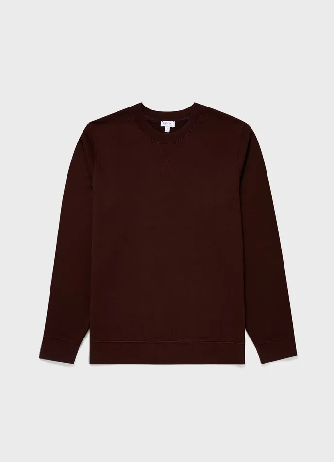 Sweatshirts and Sweatpants Men Loopback Sweatshirt Raisin ussunspel
