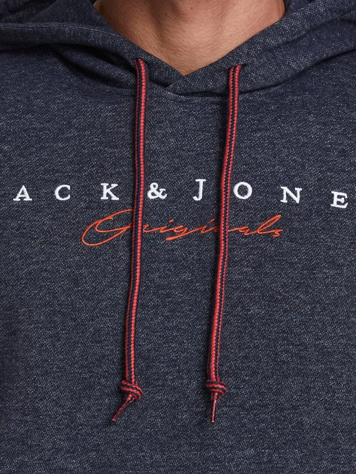 Sweatshirts JACK and JONES Mens SWEAT HOODIE Blue Navy Blazer Gift 4 You