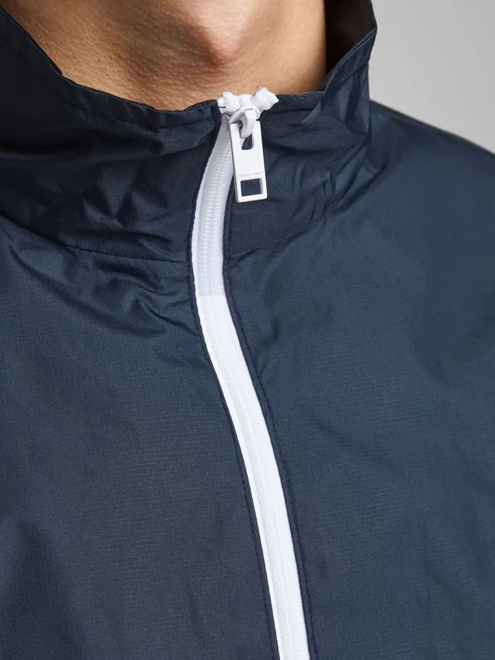 Sweatshirts JACK and JONES Mens TRACK JACKET Blue Navy Blazer On Sale