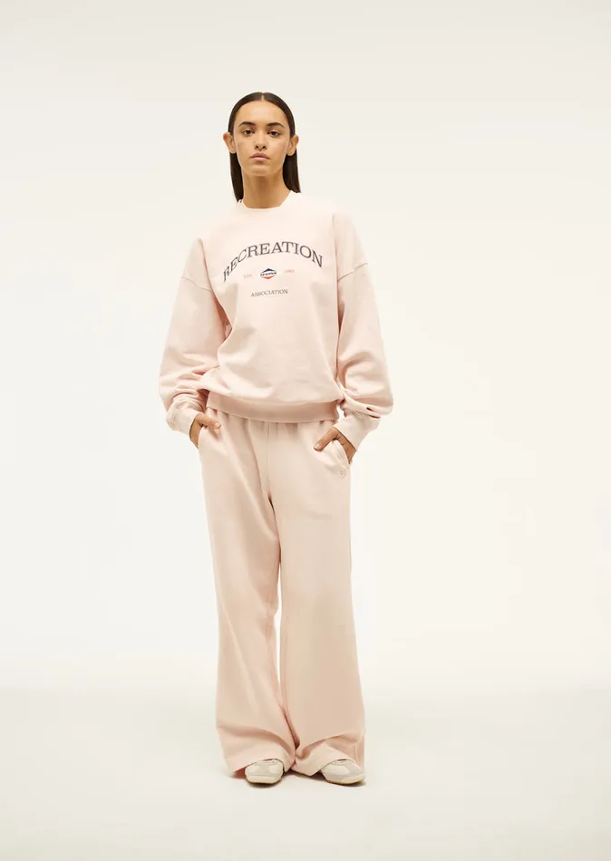 Sweatshirts RECREATION SWEAT IN WASHED BLUSH PE Nation Women