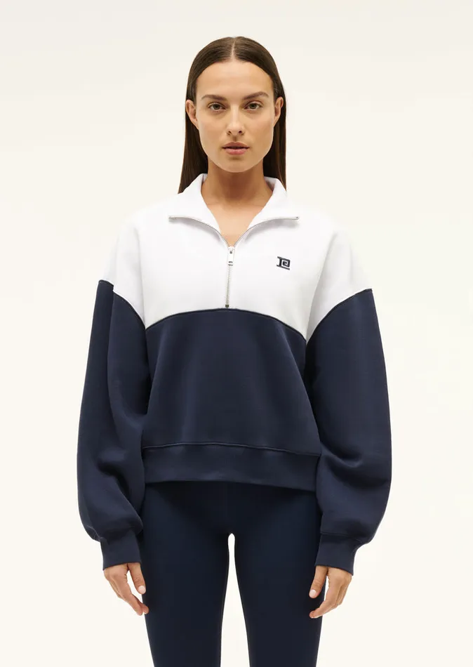 Sweatshirts Women PE Nation CENTRE FIELD SWEAT IN DARK NAVY