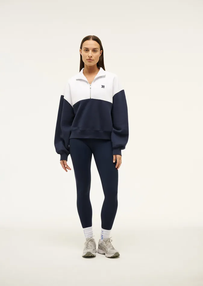 Sweatshirts Women PE Nation CENTRE FIELD SWEAT IN DARK NAVY