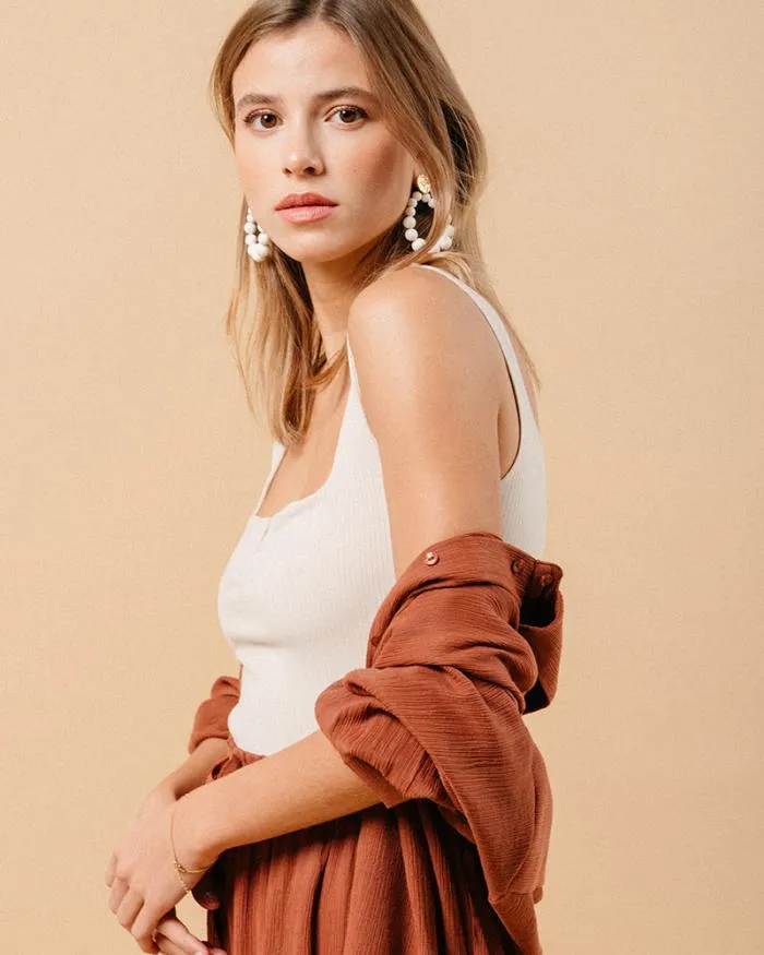 TSHIRT BEIGE MARCEL Shop Grace and Mila Tank Tops