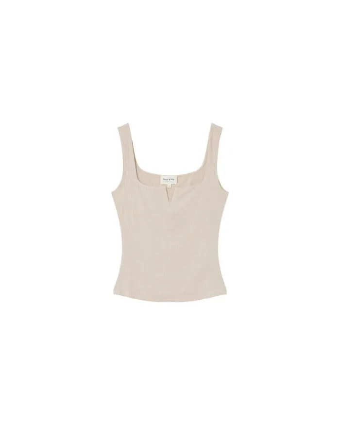 TSHIRT BEIGE MARCEL Shop Grace and Mila Tank Tops