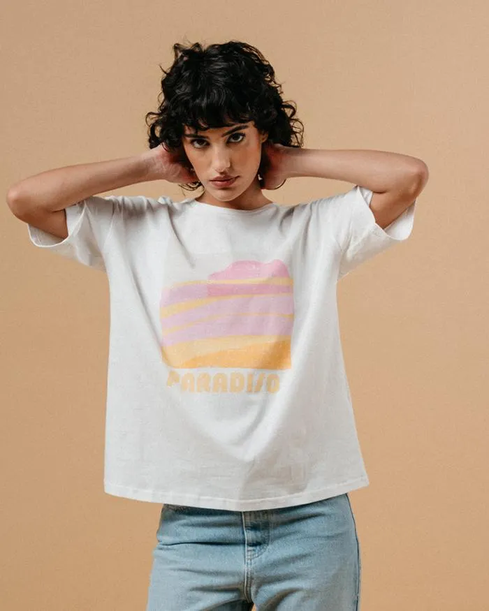 TSHIRT ECRU MENDOZA Shop Grace and Mila Printed Tshirts