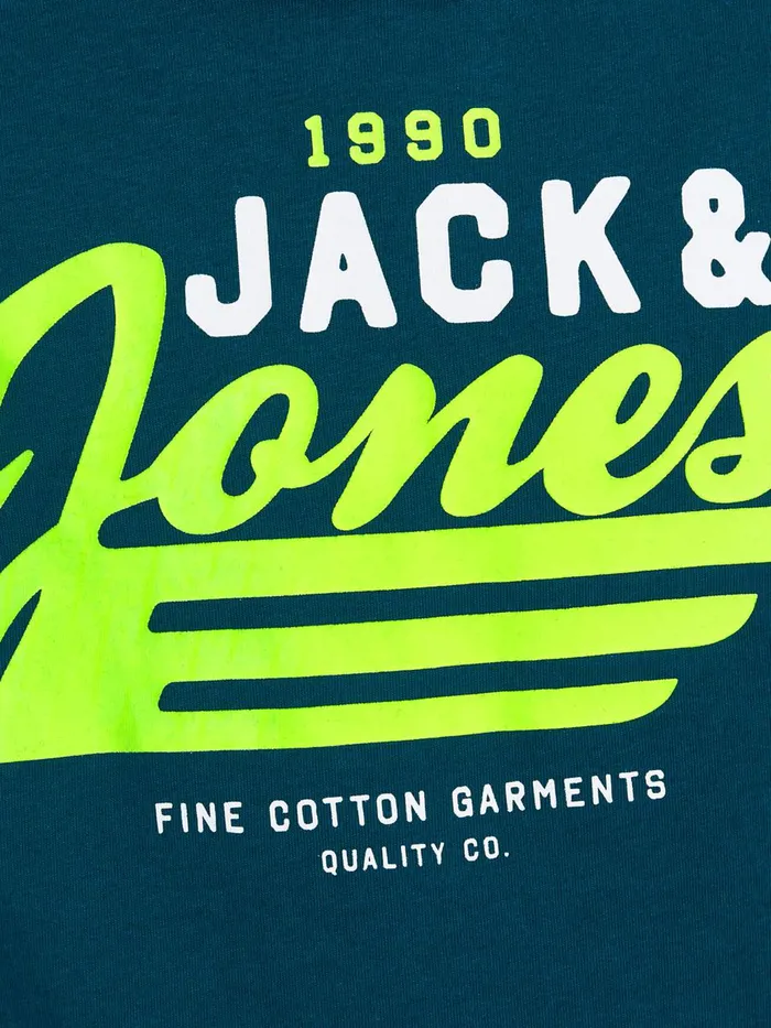 Tshirts JACK and JONES Junior BOYS LOGO TSHIRT Blue Sailor Blue Gift Ideas