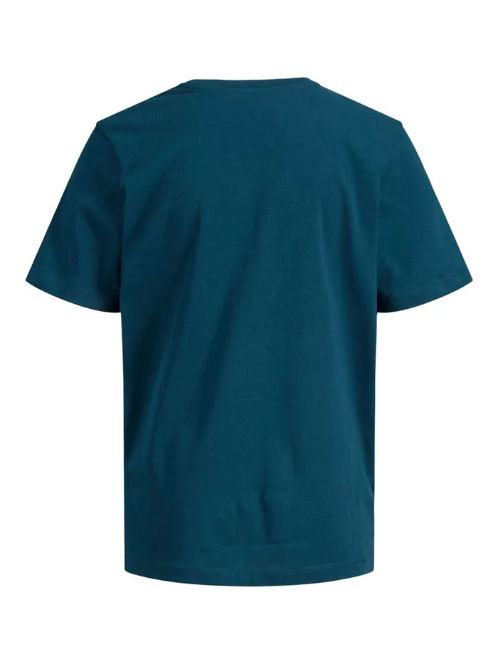 Tshirts JACK and JONES Junior BOYS LOGO TSHIRT Blue Sailor Blue Gift Ideas