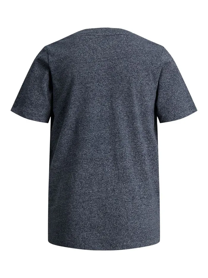 Tshirts JACK and JONES Junior BOYS MELANGE TSHIRT Blue Navy Blazer Cheap On Sale