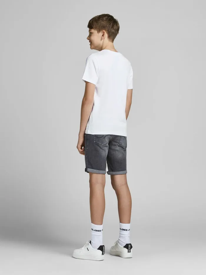 Tshirts JACK and JONES Junior BOYS SUMMER SKULL PRINT TSHIRT White White On Sale