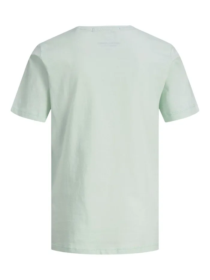 Tshirts JACK and JONES Junior BOYS TSHIRT Blue Pale Blue Cheap On Sale