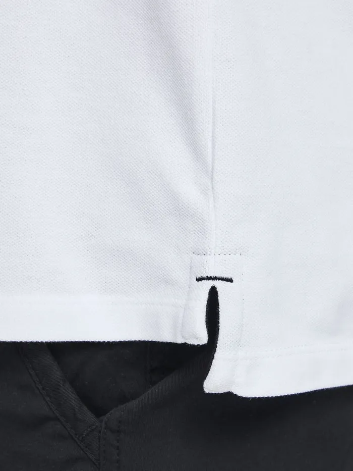 Tshirts JACK and JONES Mens CLASSIC PLUS SIZE POLO White White Online