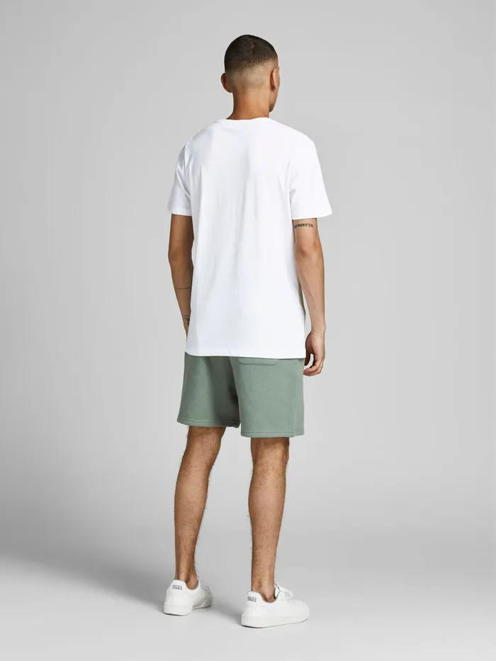 Tshirts JACK and JONES Mens LOGO PRINT TSHIRT White White Cheap On Sale